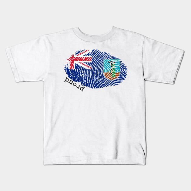 Montserrat flag Kids T-Shirt by Shopx